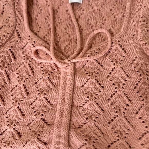 2/$15 Princess Polly xx Pink Knitted Top - Picture 4 of 5